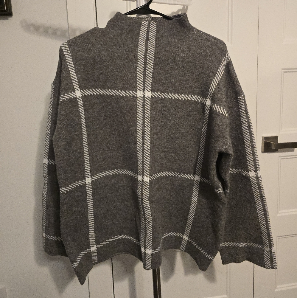 SHEIN Charcoal Knit Sweater